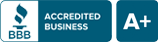 A+ Accredited Business BBB